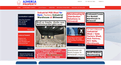Desktop Screenshot of ajmeria.com